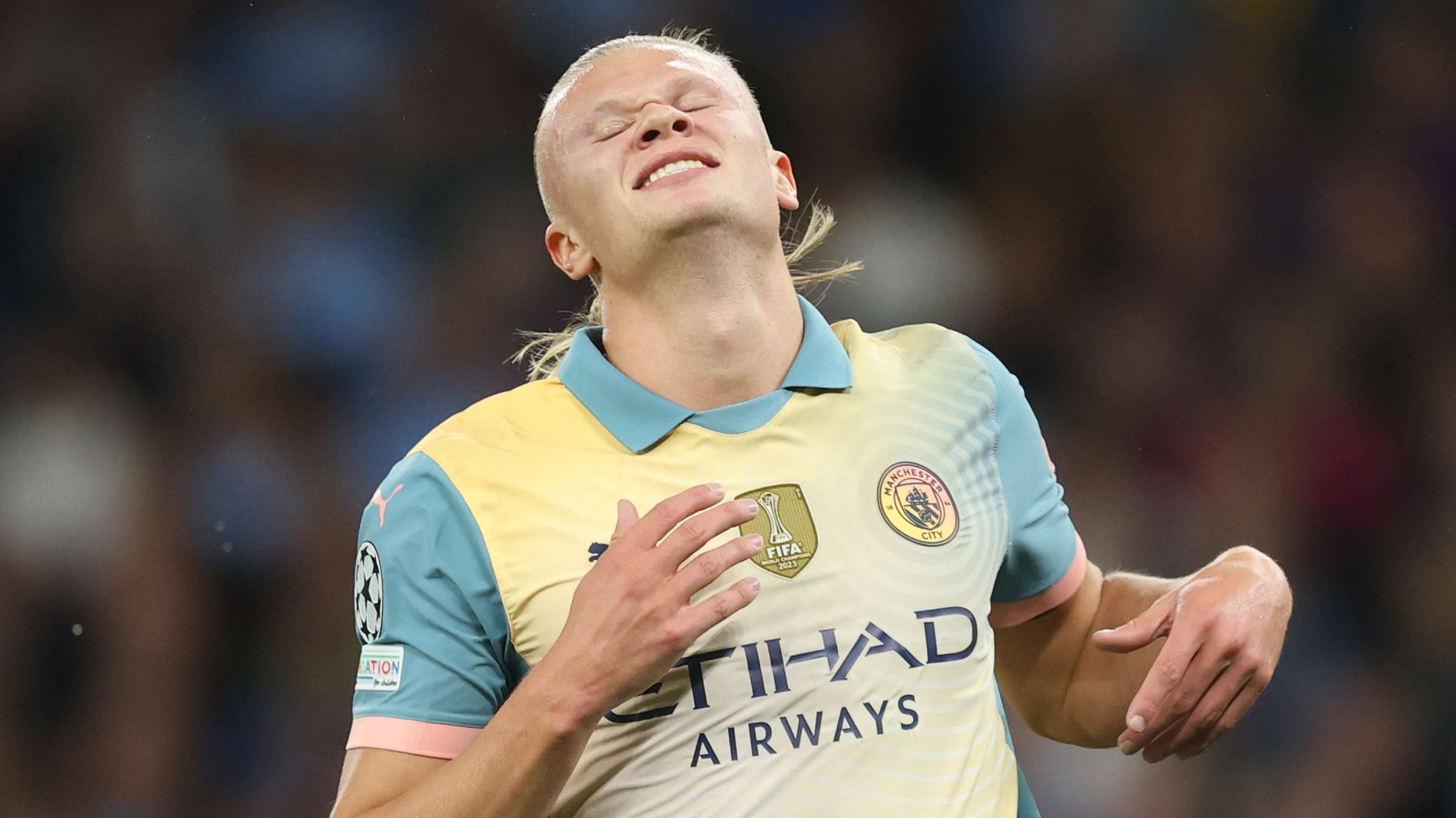 Haaland finally misfires as Man City draw a UCL blank  
