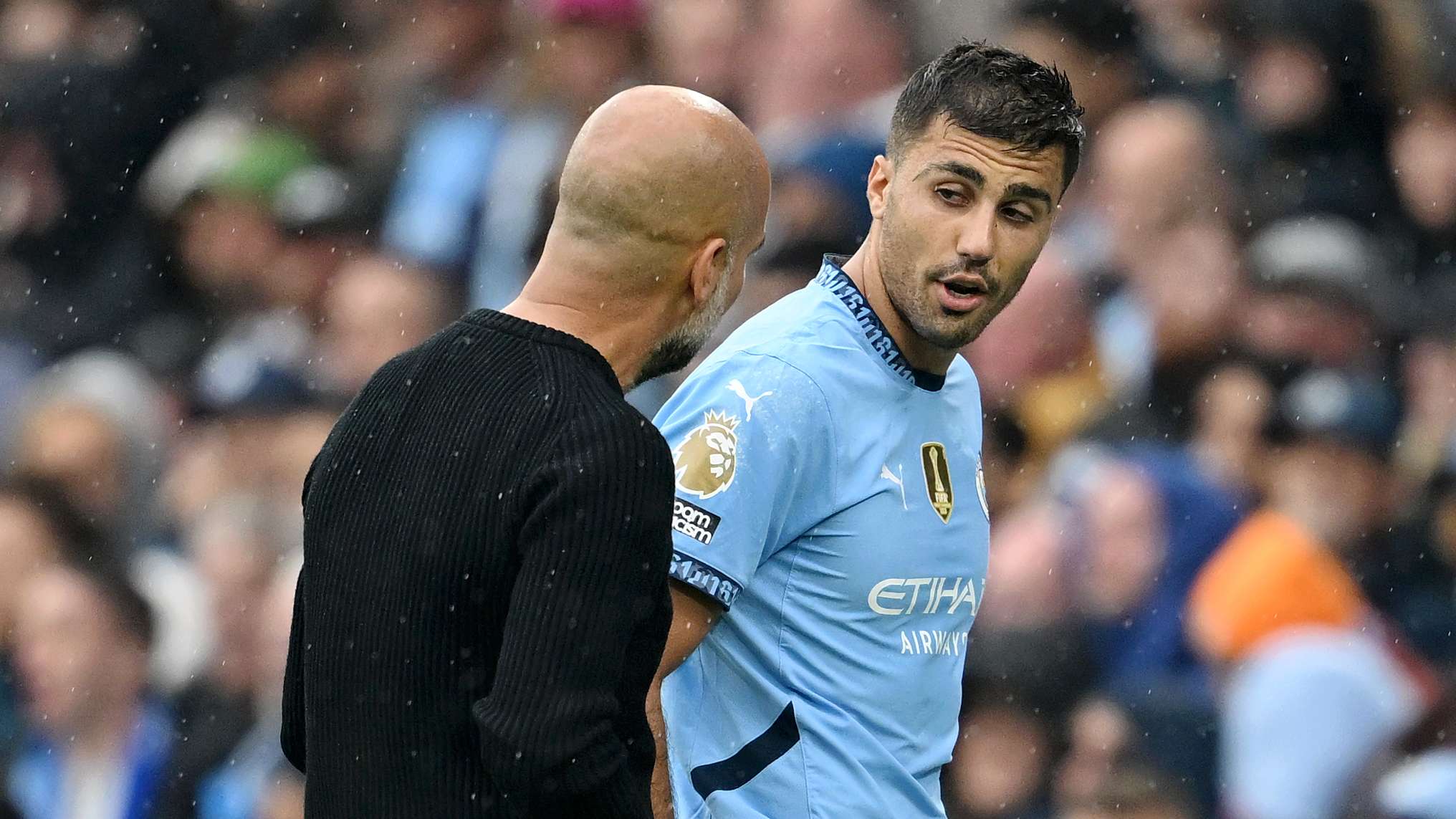 Rodri 'avoids serious injury' despite conflicting reports  