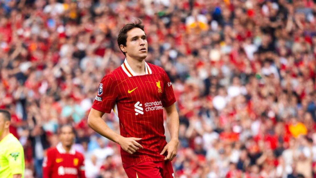 Federico Chiesa reacts after making Anfield debut in Liverpool win Federico Chiesa reacts after making Anfield debut in Liverpool win