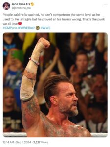 Fans applaud CM Punk for his first victory since WWE return against McIntyre  