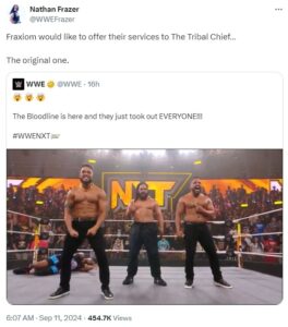 Roman Reigns offered alliance against The Bloodline by this WWE superstar Roman Reigns offered alliance against The Bloodline by this WWE superstar