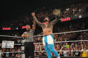 Jey Uso wins his first ever singles title on the latest Monday Night Raw Jey Uso wins his first ever singles title on the latest Monday Night Raw
