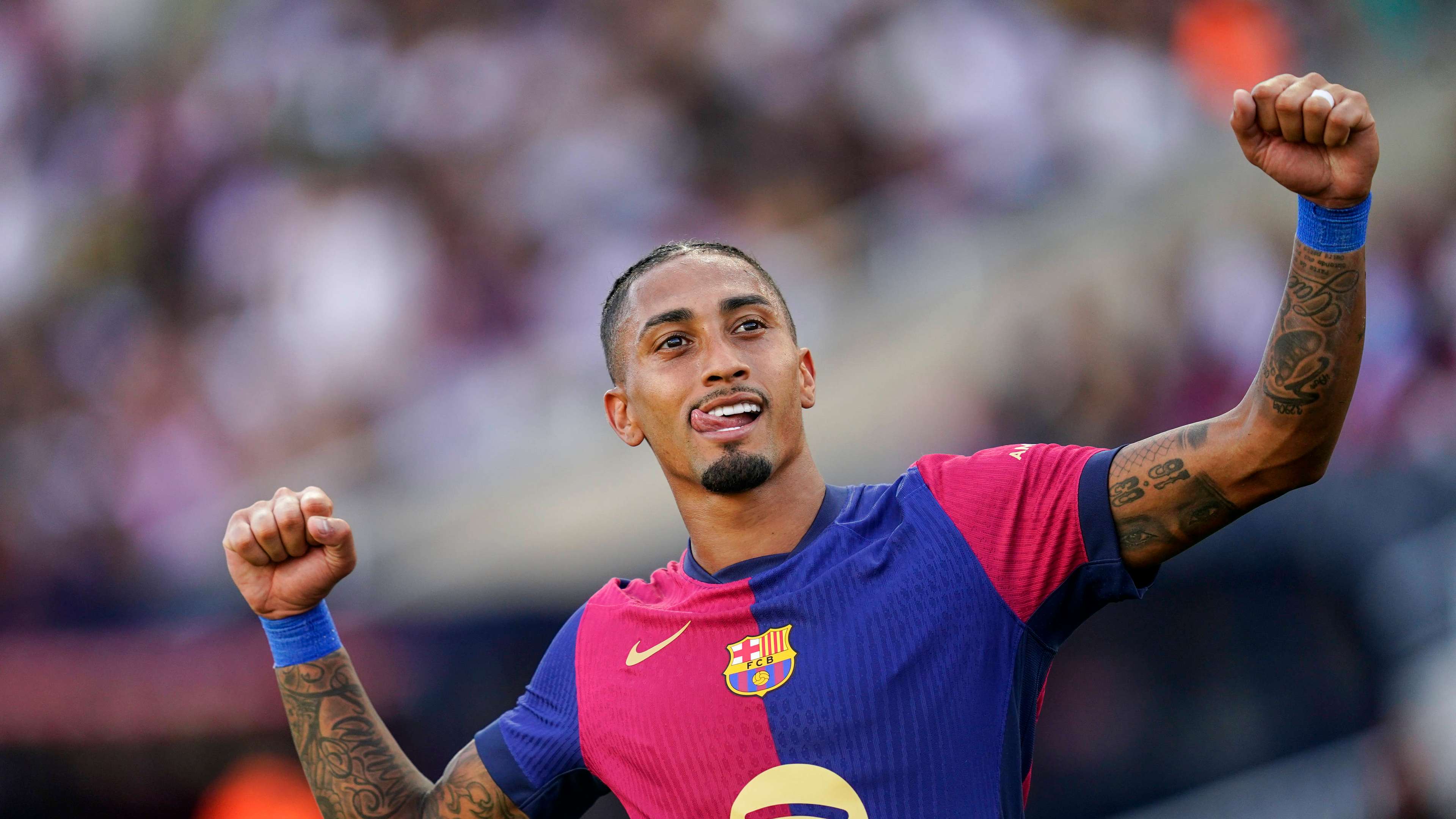 Raphinha sends defiant Barcelona message after 7-0 win  