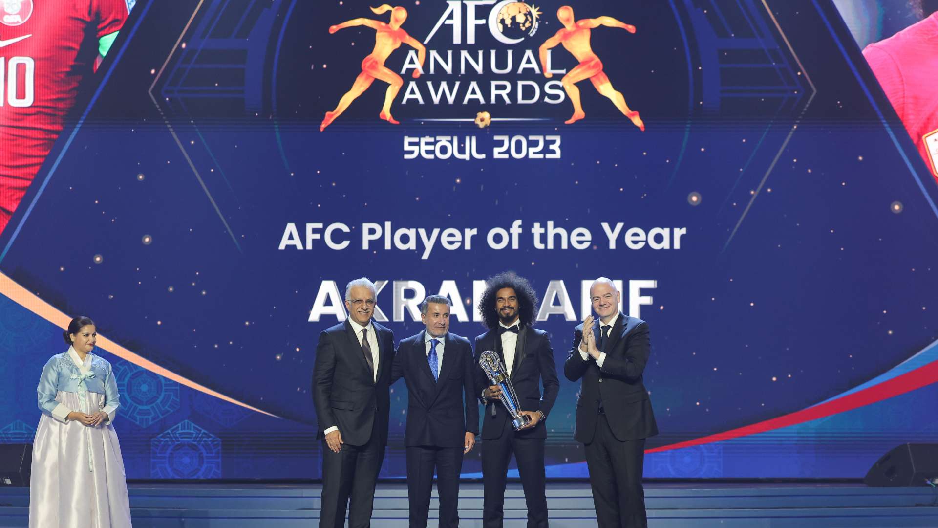 Qatar's Afif named 2023 AFC Men's Player of the Year  