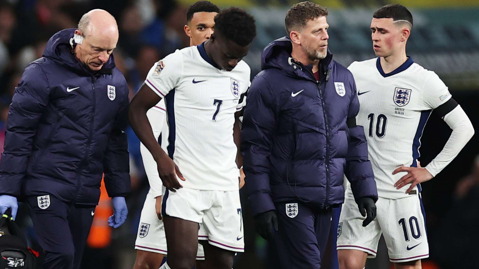 Bad news for Arsenal? Saka injury update after England defeat  