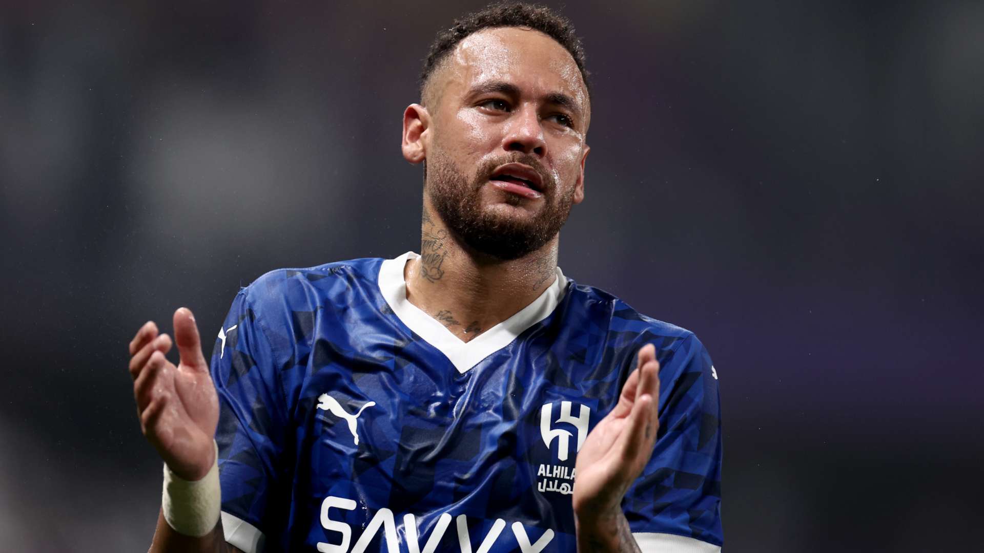 Neymar labelled a 'genius' as Santos pay special tribute to Al-Hilal star  