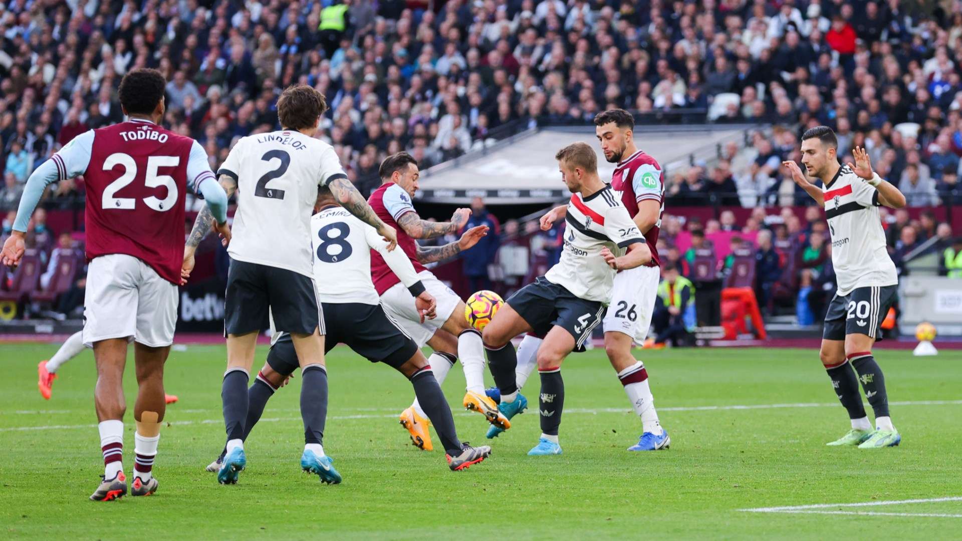 'Utter disgrace!' - Man Utd fans rage at 'corrupt' VAR after West Ham penalty  