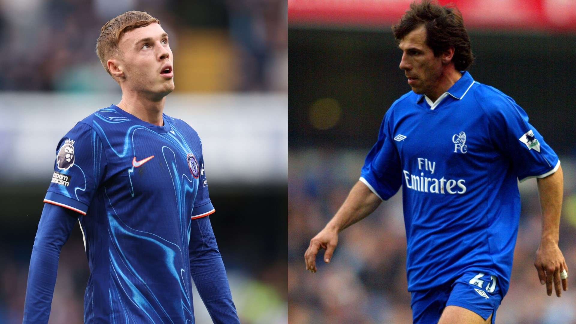 Palmer gives hilarious response to comparisons with 'FIFA icon' Zola  
