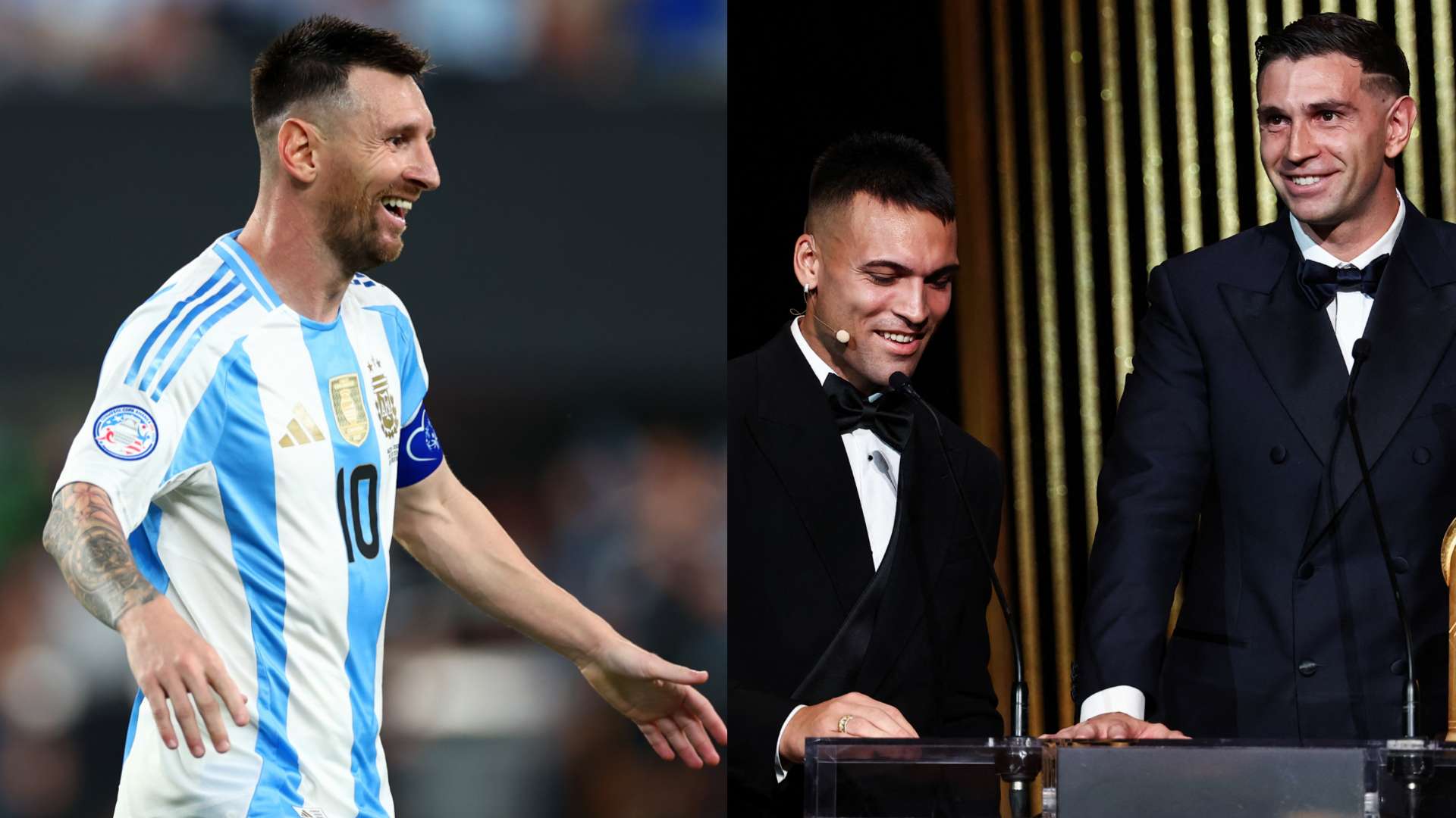 'What a great!' - Messi pays tribute to Martinez after Yashin Trophy win  