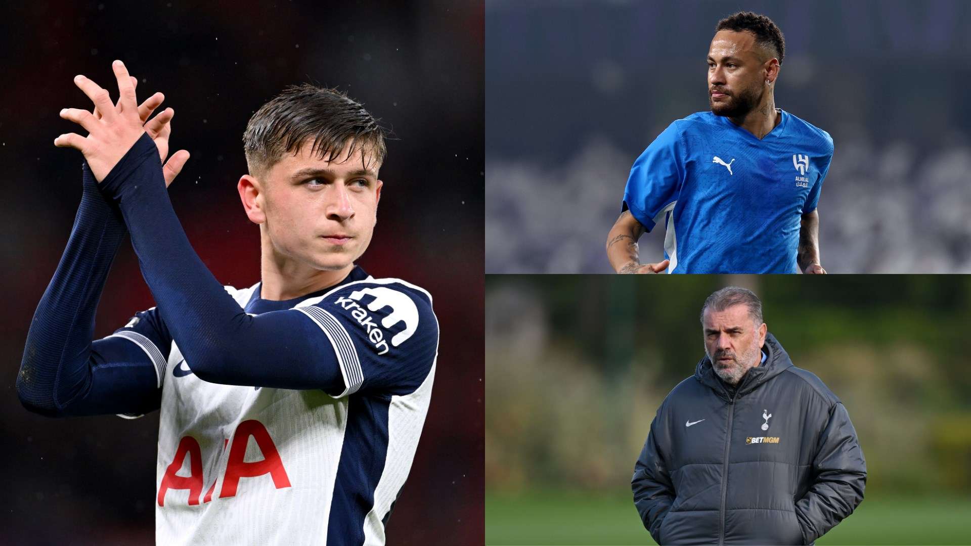Postecoglou plays up Neymar comparisons with 17-year-old Moore  