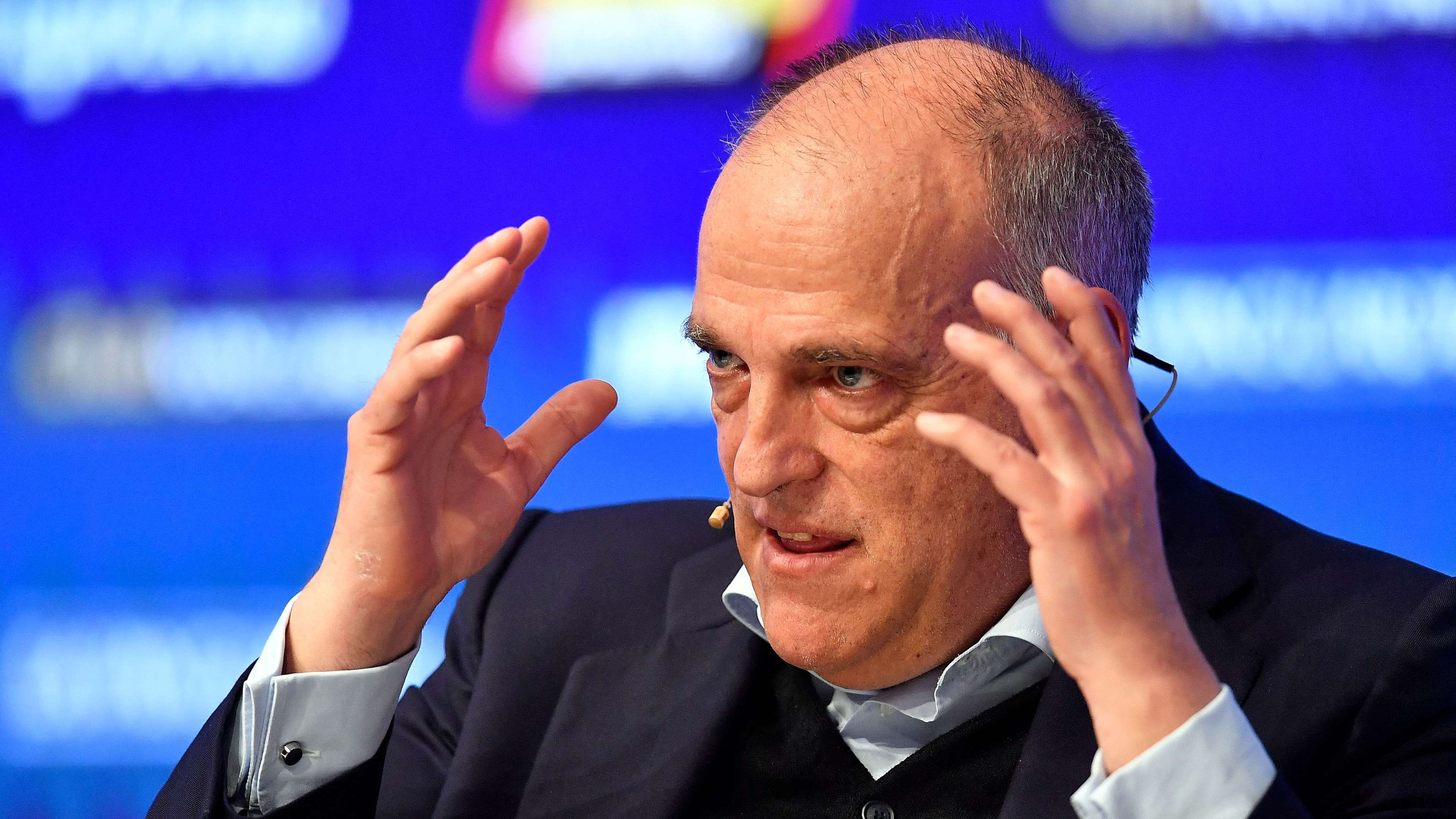 Tebas admits he's 'worried about the racists' ruining El Clasico  