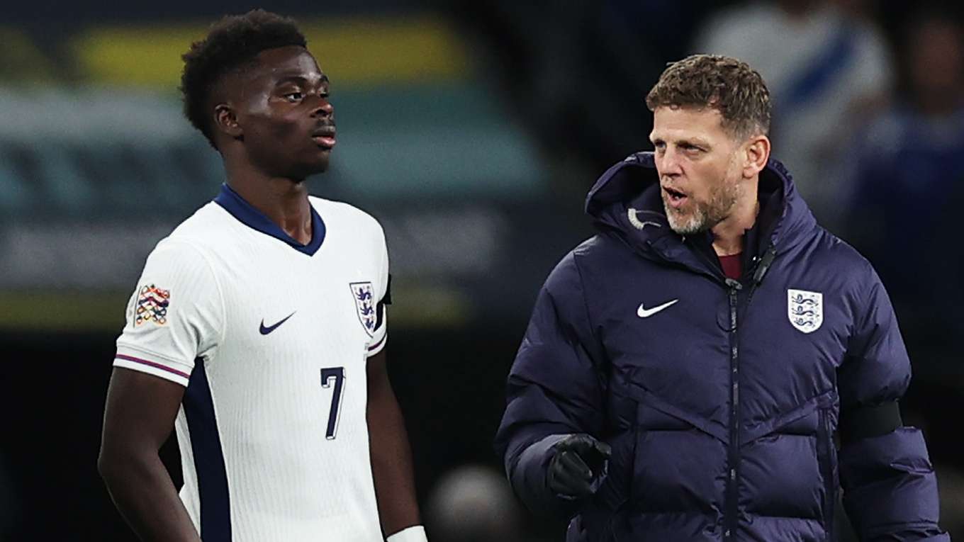 Saka out of England squad ahead of Finland clash  