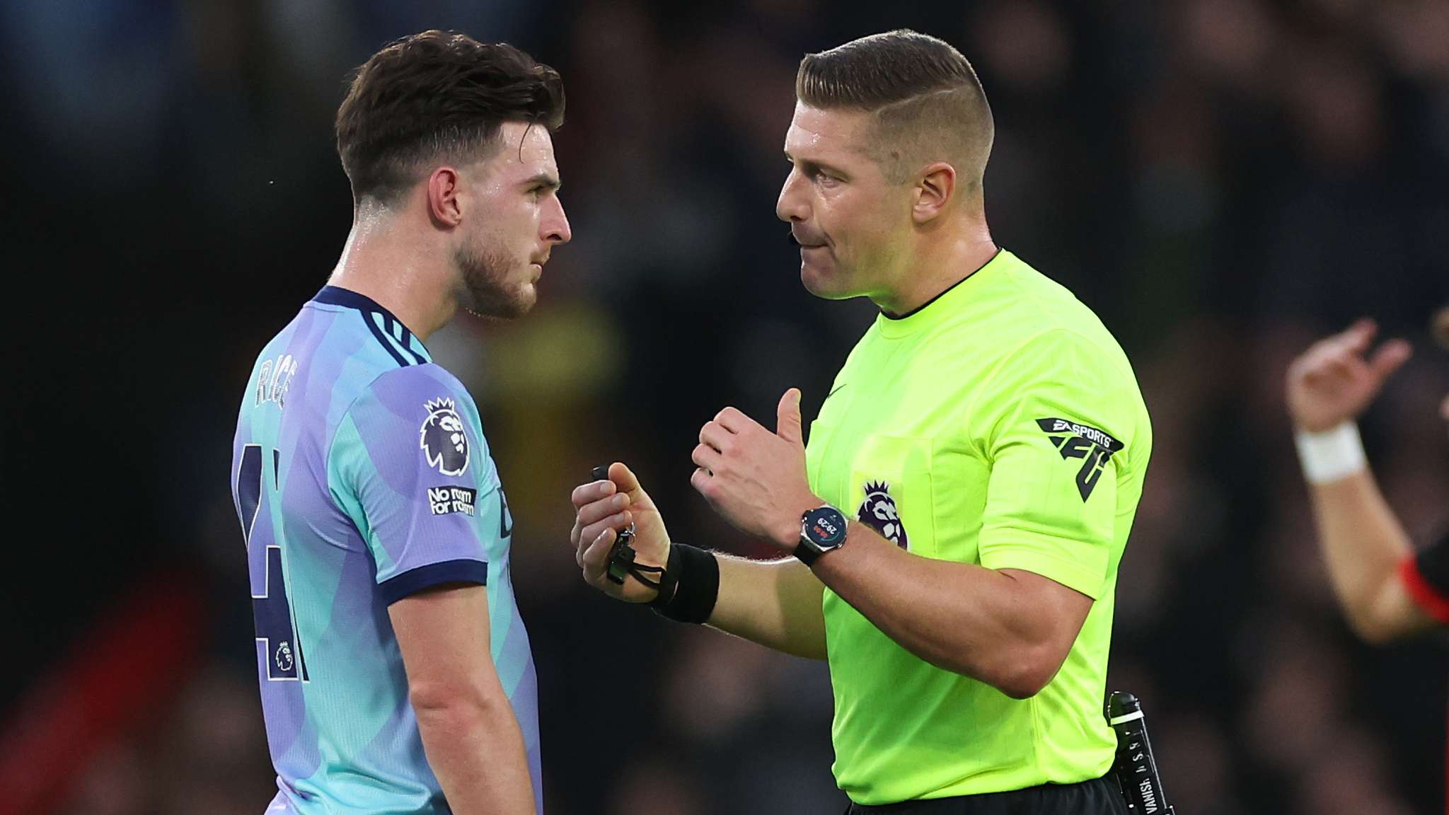 Rice rages at Saliba & Arsenal team-mates for red card problem  