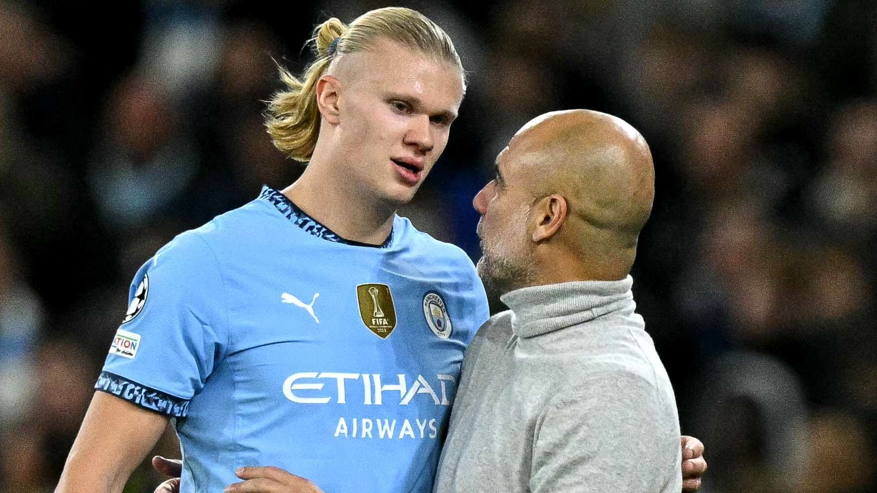 Guardiola says Haaland deserves a penalty at every cross  