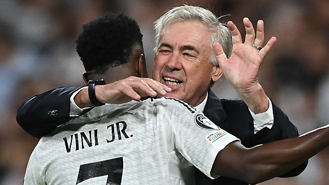 Ancelotti mentions Vinicius Jr in Coach of the Year acceptance statement  