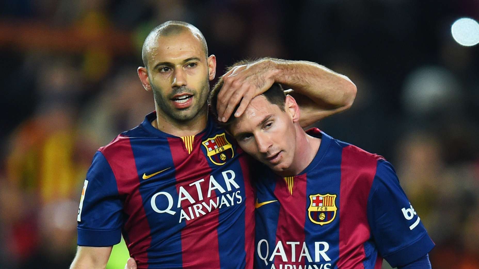 Messi would be 'one of world's best defenders', says Mascherano  