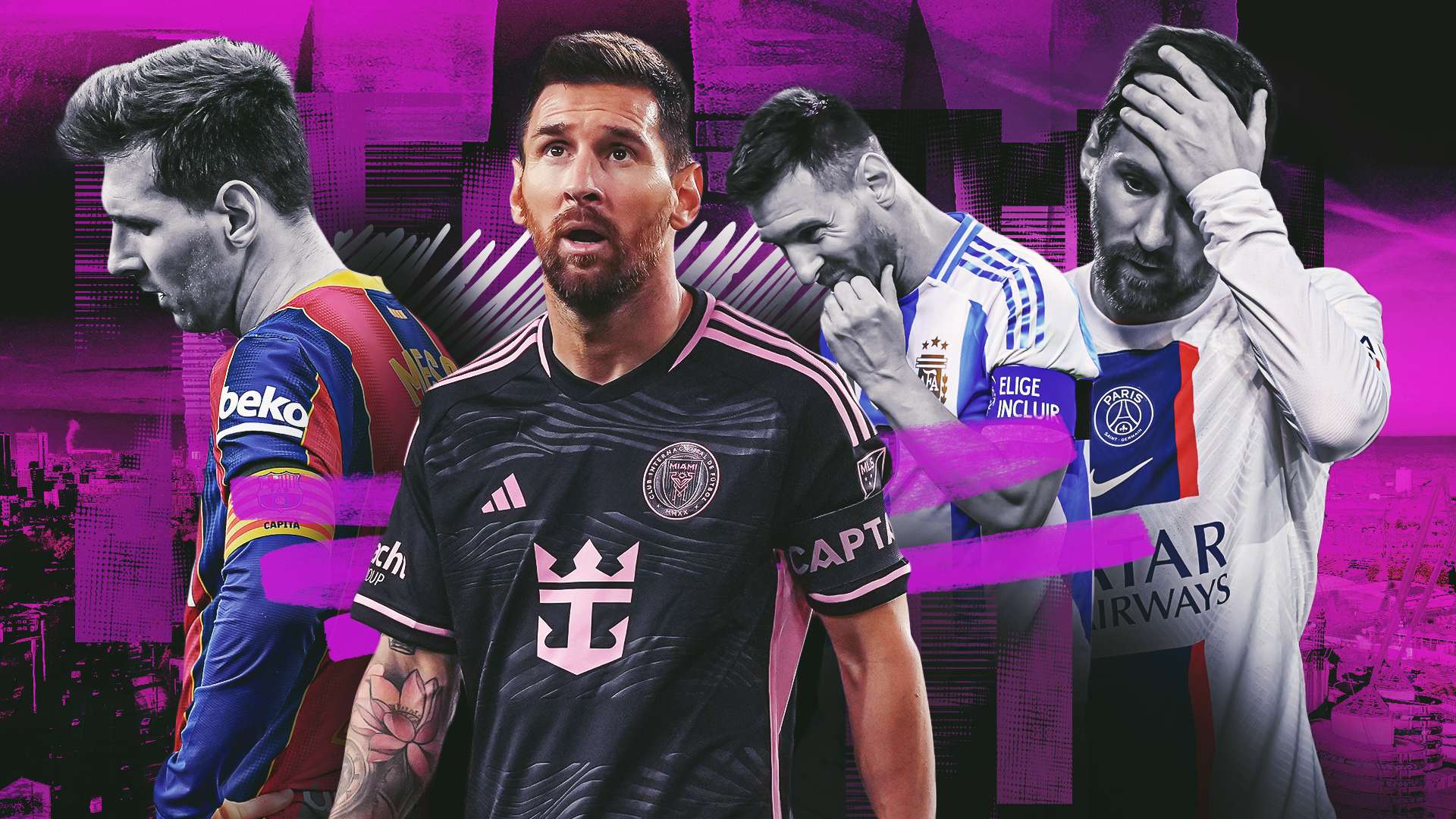 Cause for concern? Don't discount Messi's knockout record  