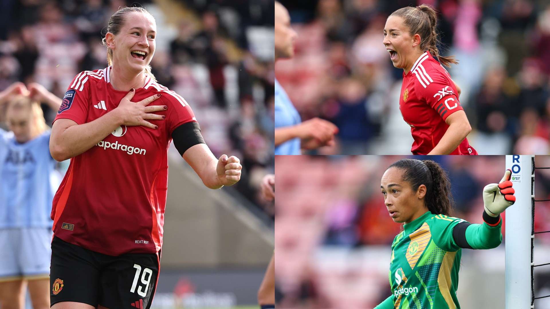 Terrific Terland downs Spurs to keep Man Utd perfect in WSL  