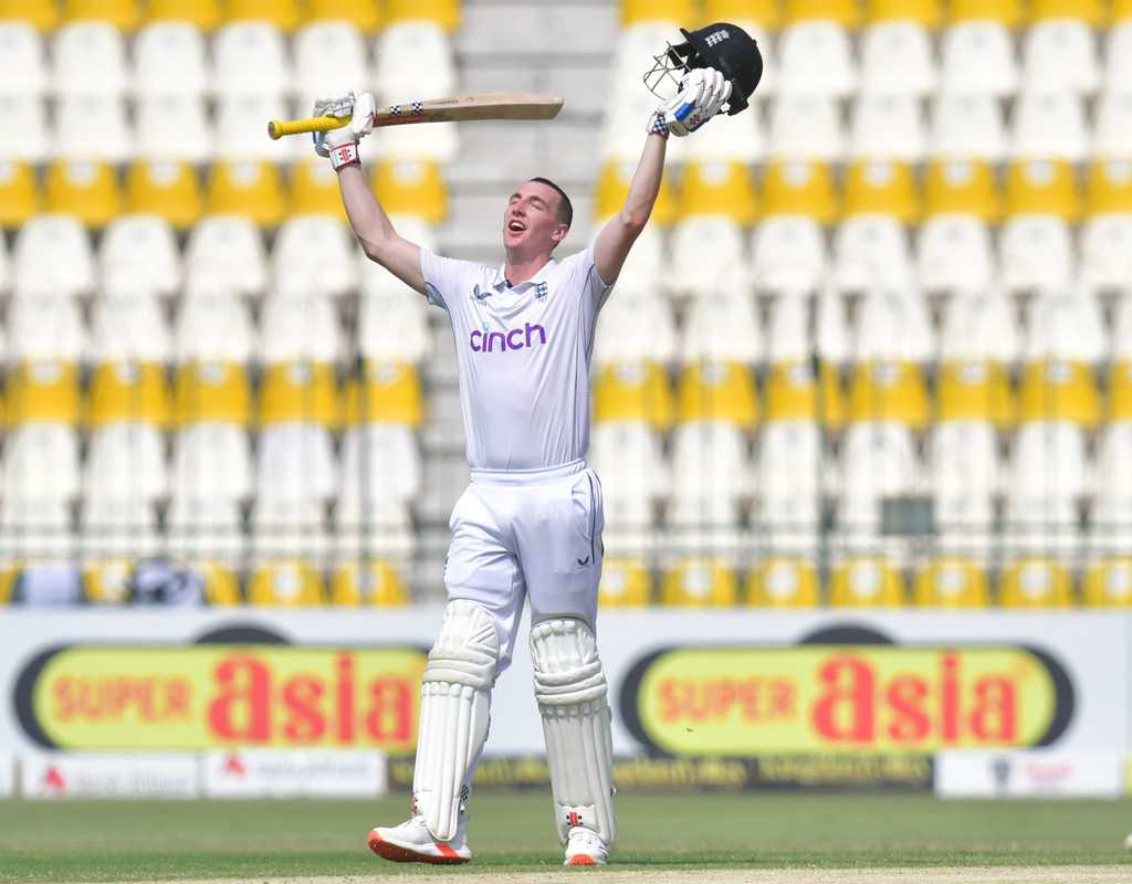 Records tumble as England breach 800 after Brook's 317  