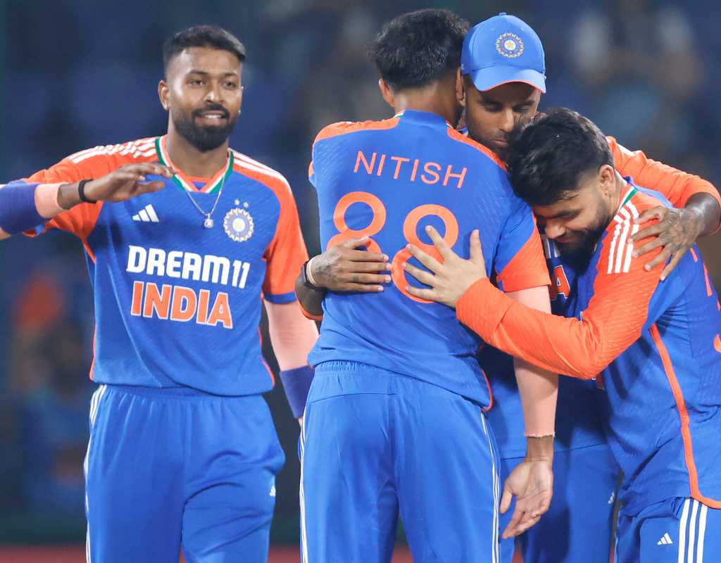 Nitish Reddy, Rinku Singh muscle India to a convincing series win  