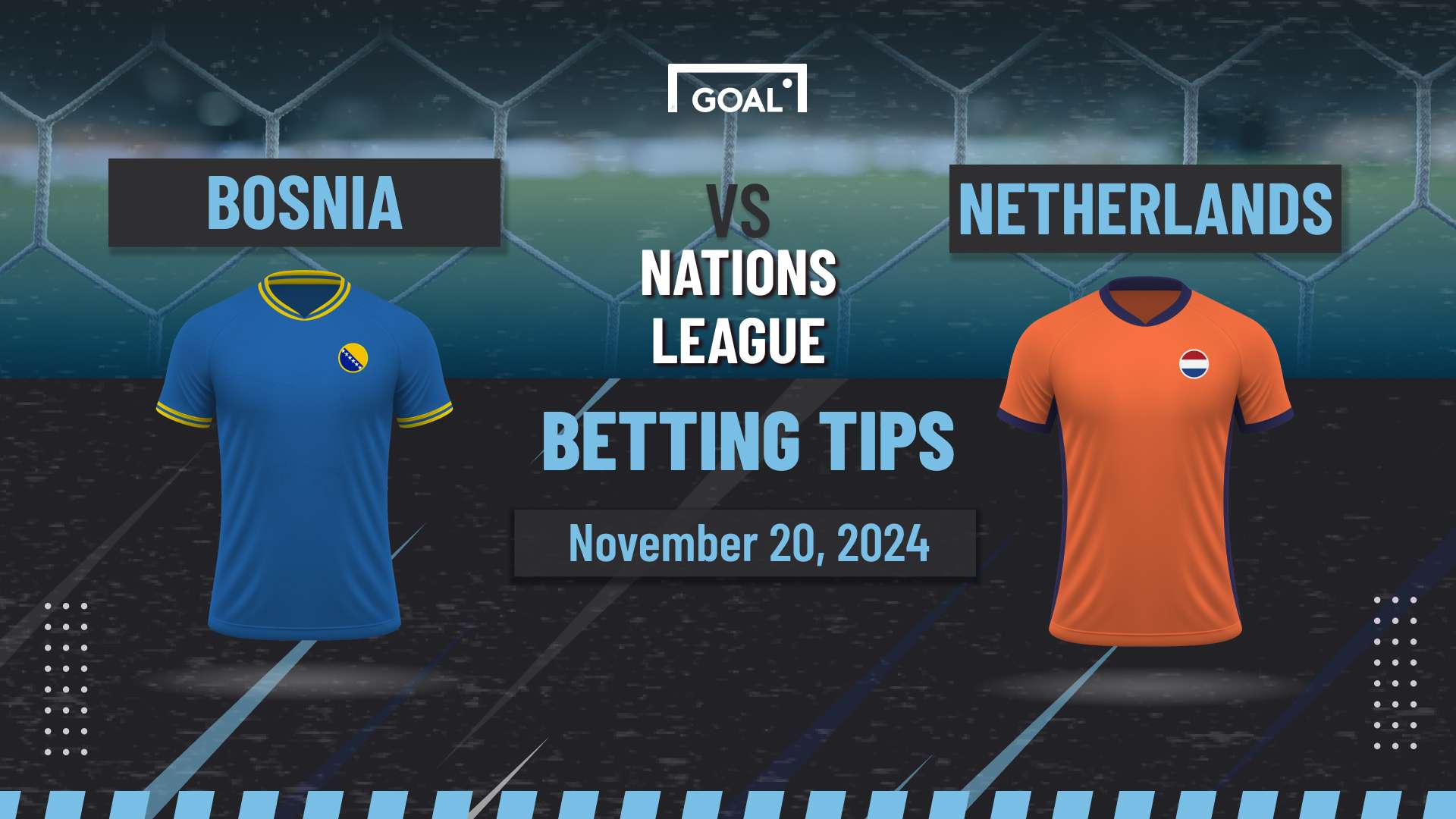 Bosnia-Herzegovina vs Netherlands Predictions: Early Dutch domination  
