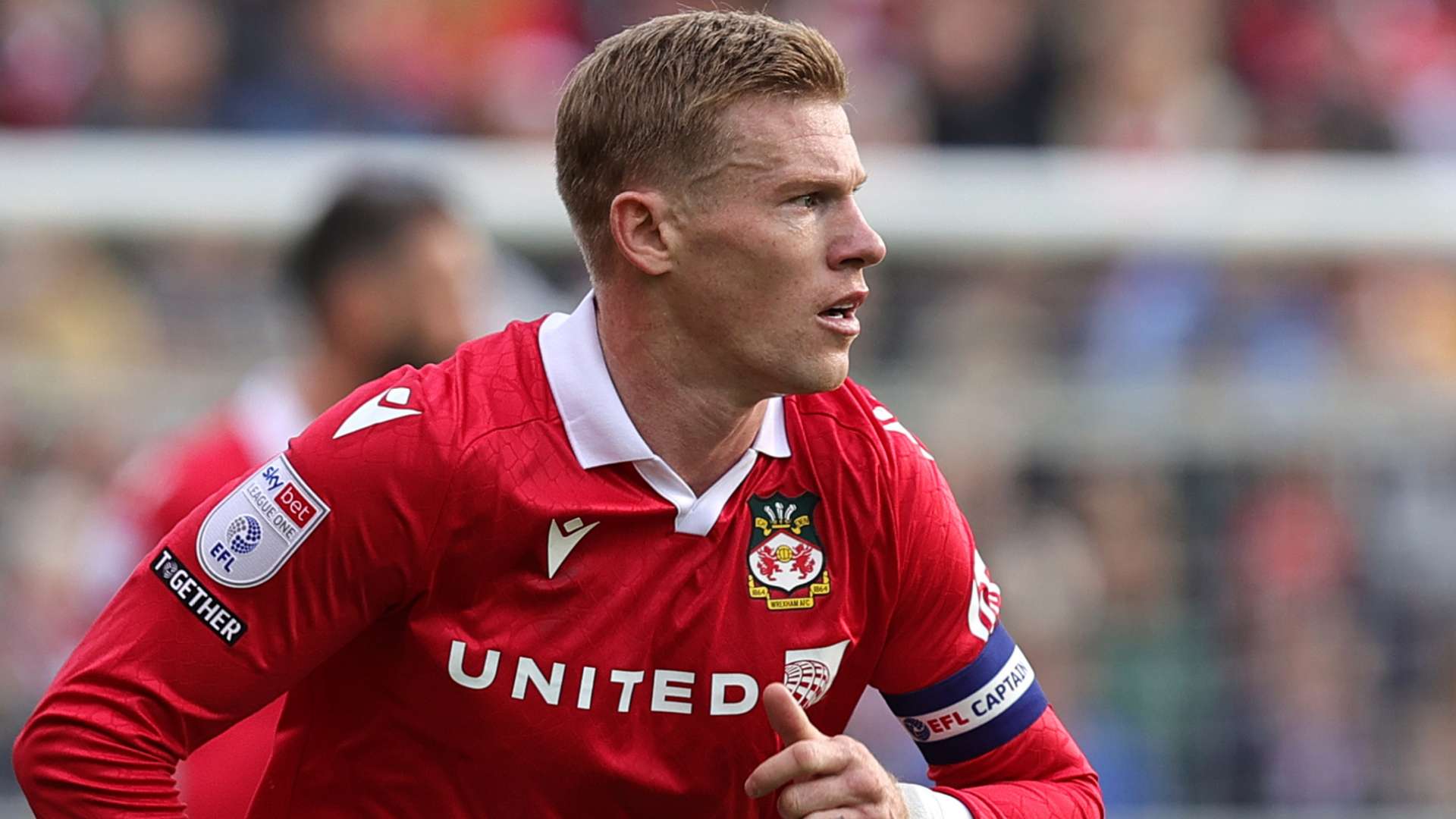 Wrexham captain McClean explains poppy stance  