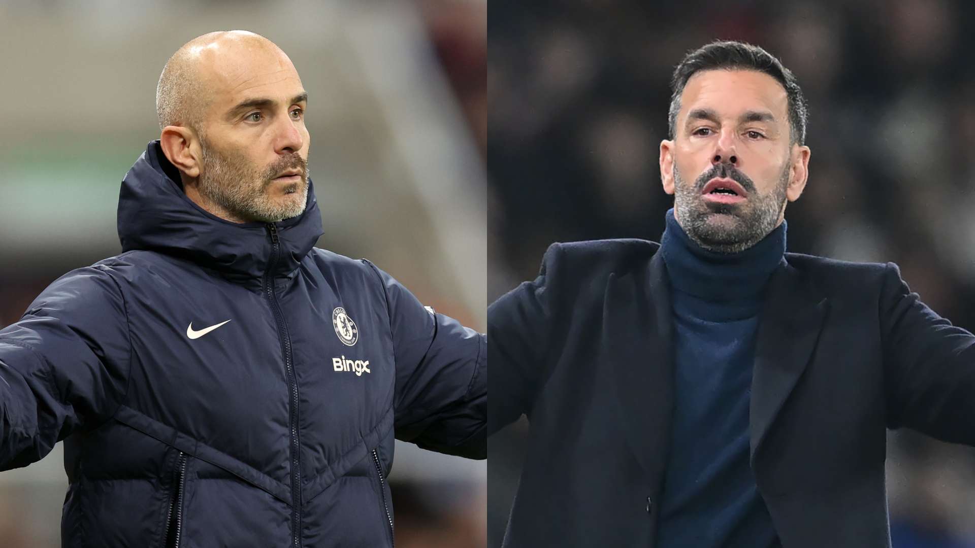 Maresca makes cheeky 'finished' joke about Van Nistelrooy  