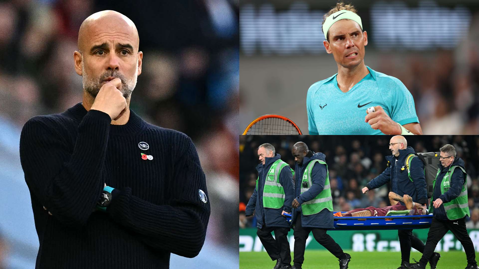 Pep urges Man City to play through the pain barrier like Nadal  