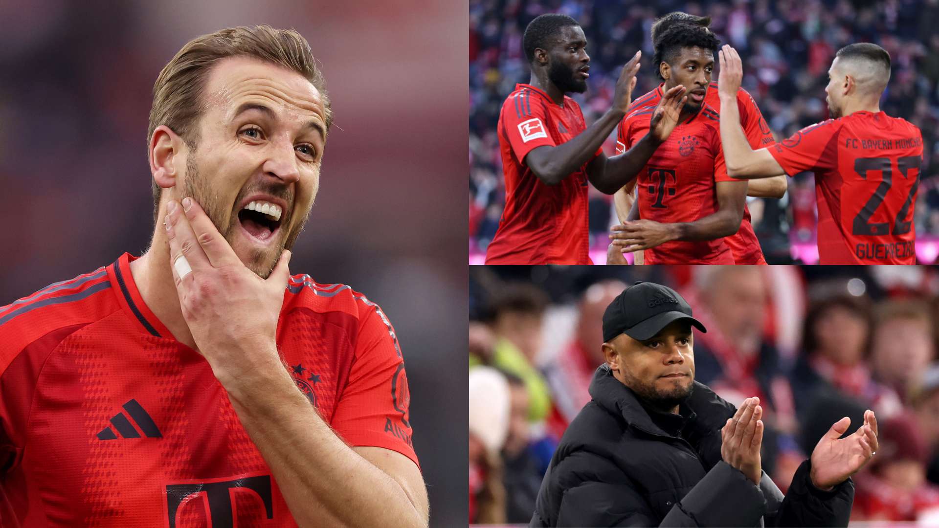 Kane runs the show for Bayern again!  