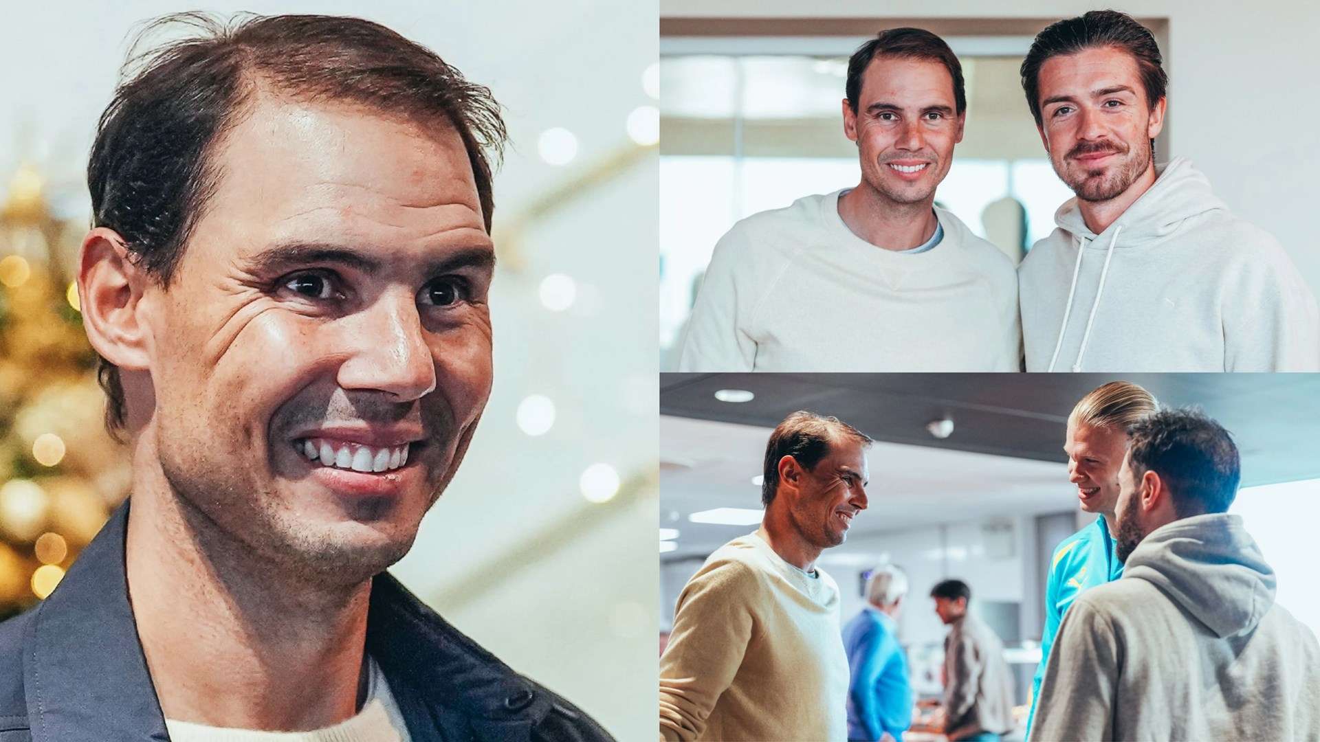 Nadal pays visit to struggling Man City squad  