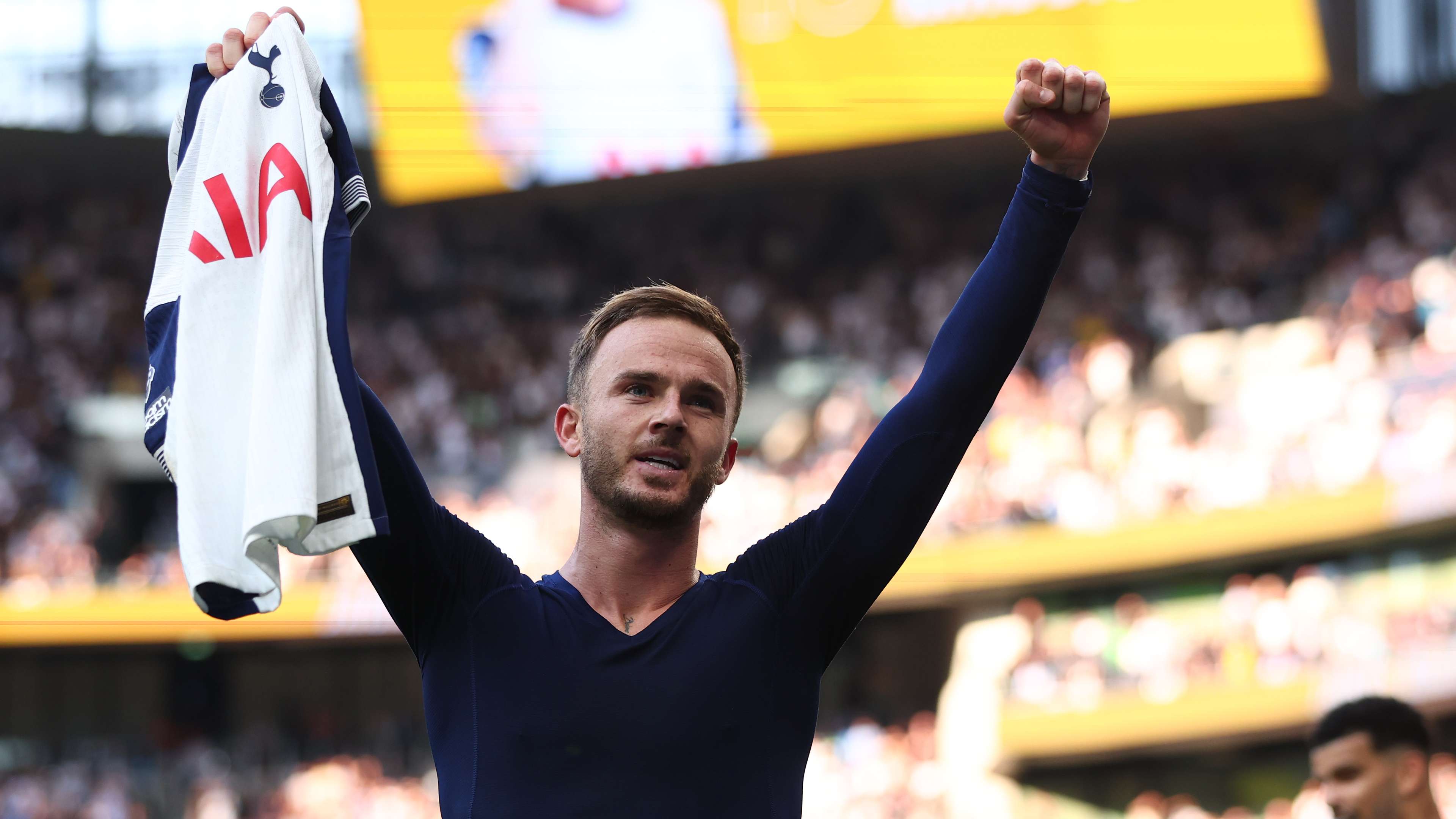 Naughty Maddison! Spurs star's celebration banned by his MUM  