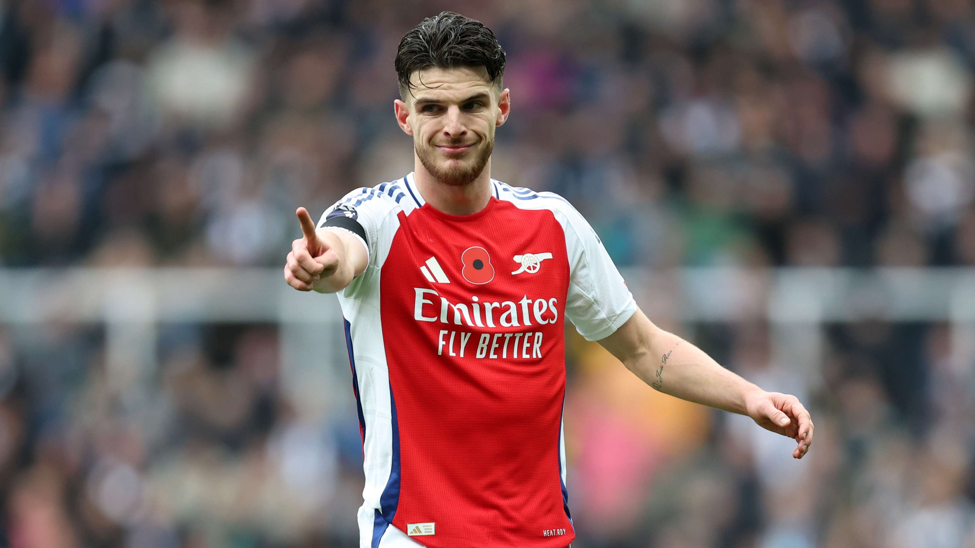 Rice suffers broken toe ahead of Arsenal's crunch Chelsea clash  