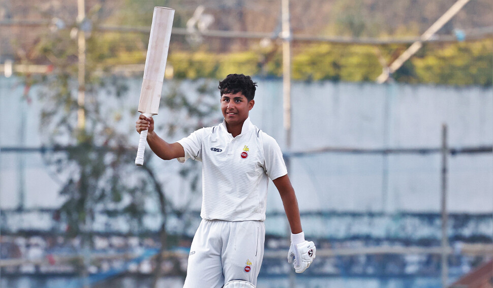 Aaryavir Sehwag's Stunning Double Ton in Cooch Behar Trophy  