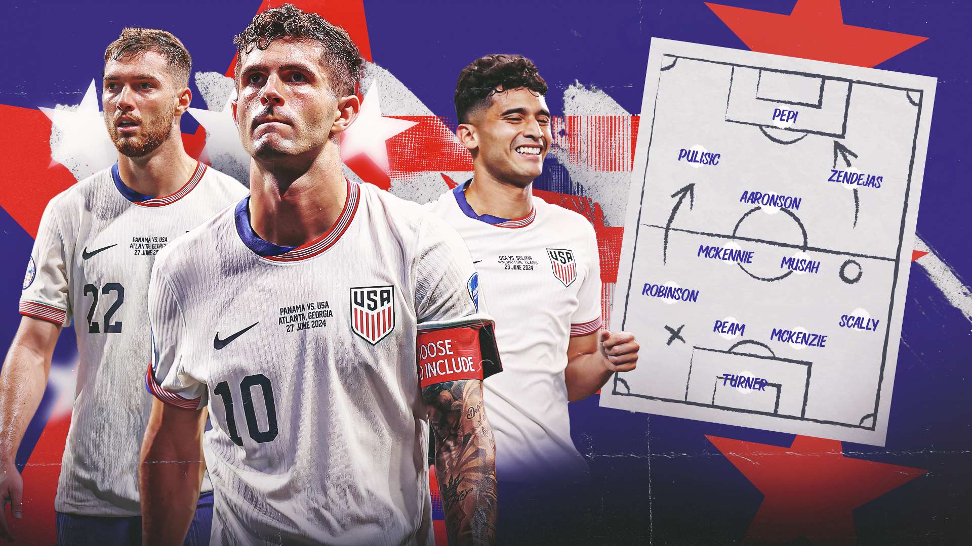 USMNT Starting XI: What bold calls will Poch make vs Jamaica?  