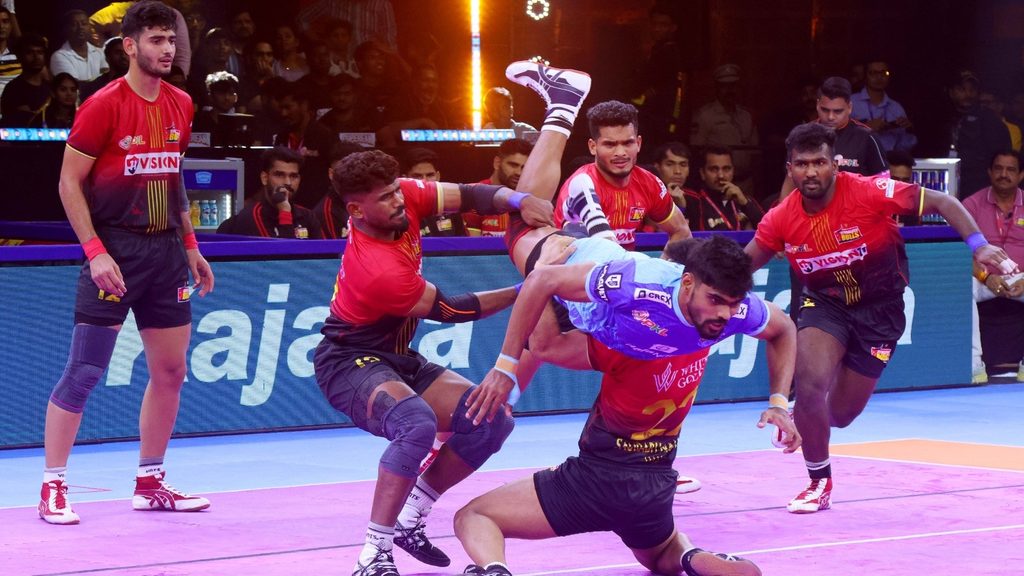 Bengaluru Bulls Face Jaipur Pink Panthers in High-octane Pro Kabaddi League Season 11 Encounter  