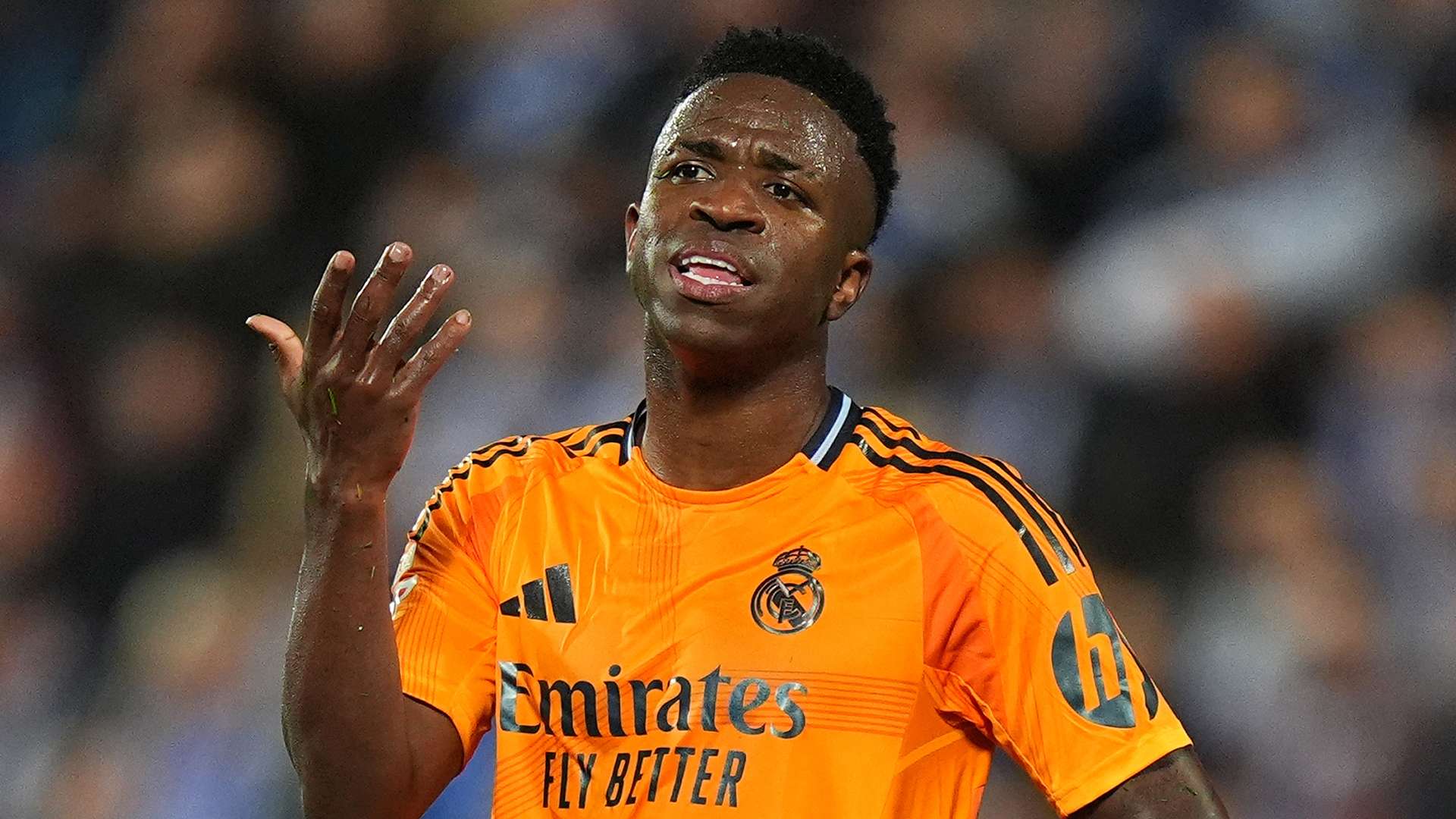 Vinicius blames 'crazy calendar' for muscle injury  
