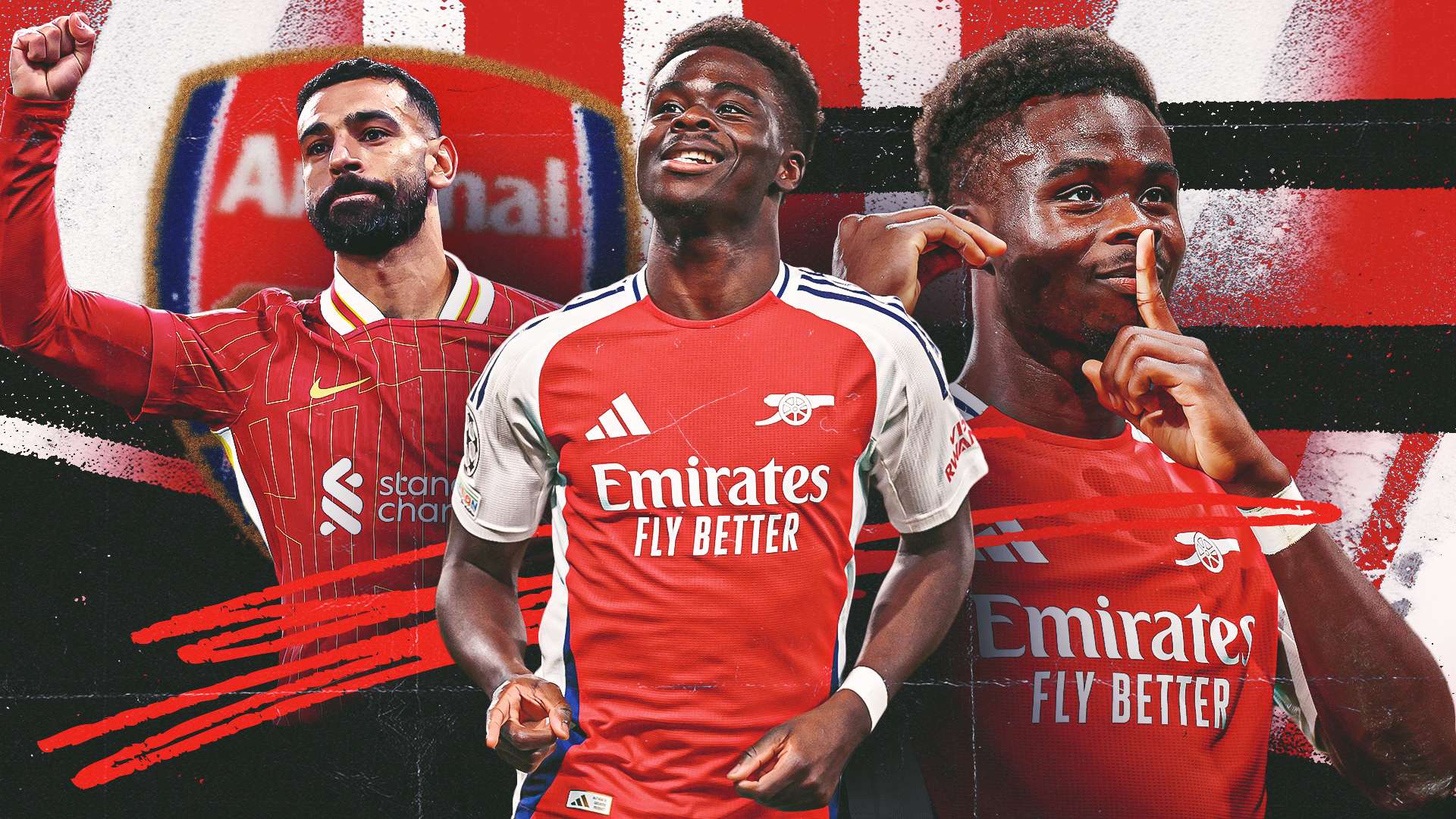 Arsenal's answer to Salah - Saka can match Liverpool great  
