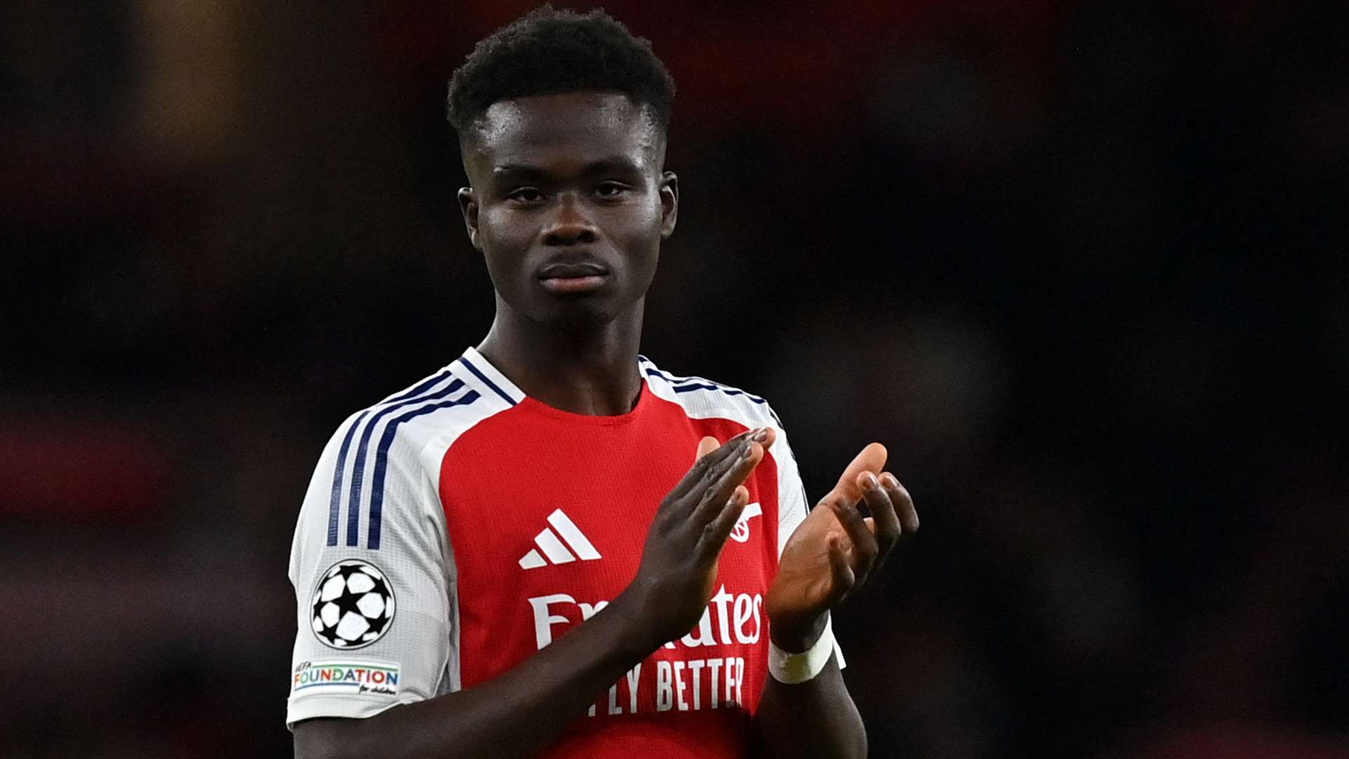 Saka blames Arsenal team-mate for denying him first hat-trick  