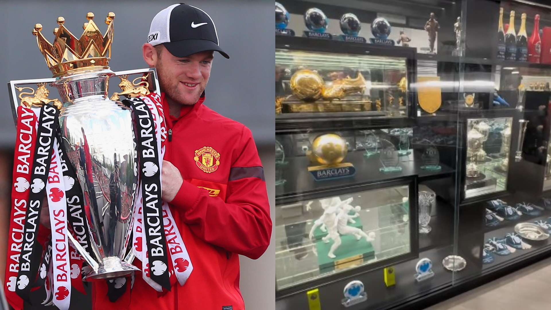 📽️ | Kai Rooney gives tour of dad's INCREDIBLE trophy room  