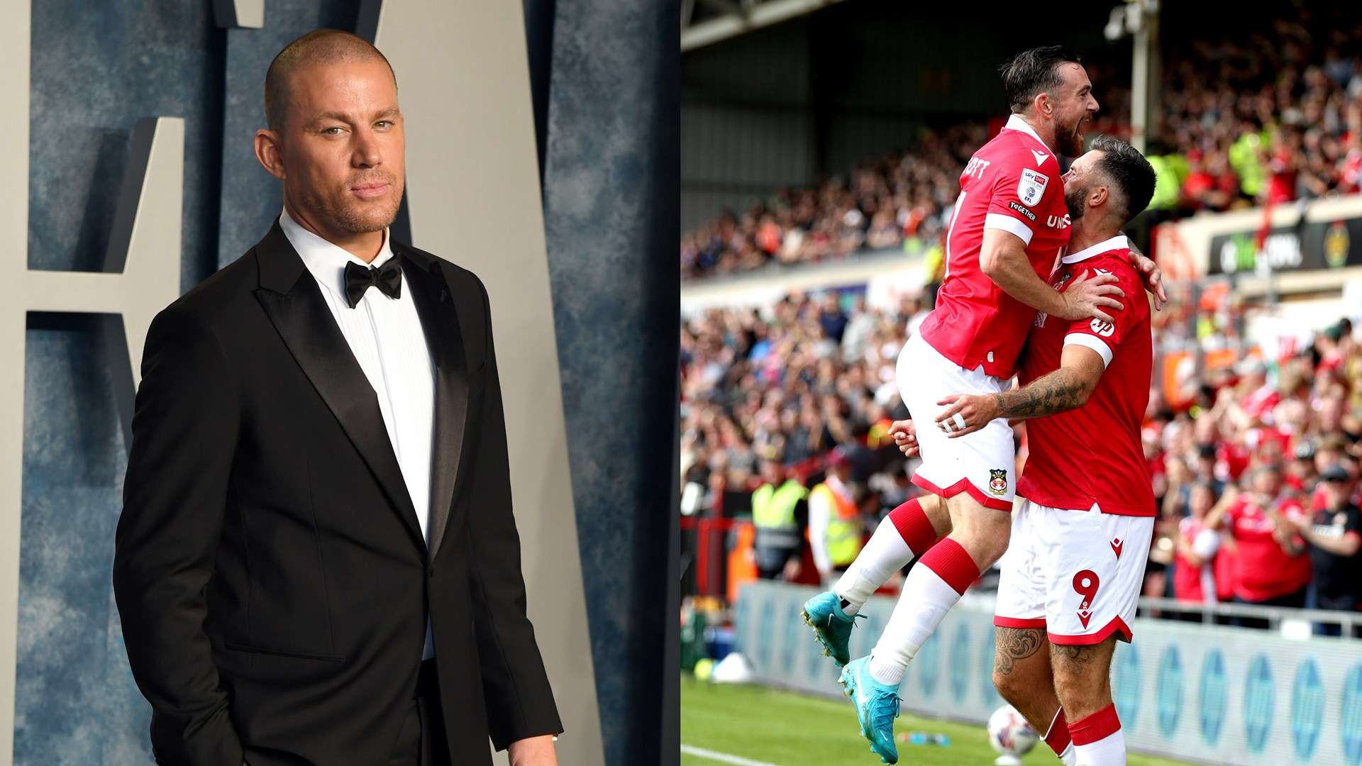 Channing Tatum set to watch Wrexham match as he dons club snood  