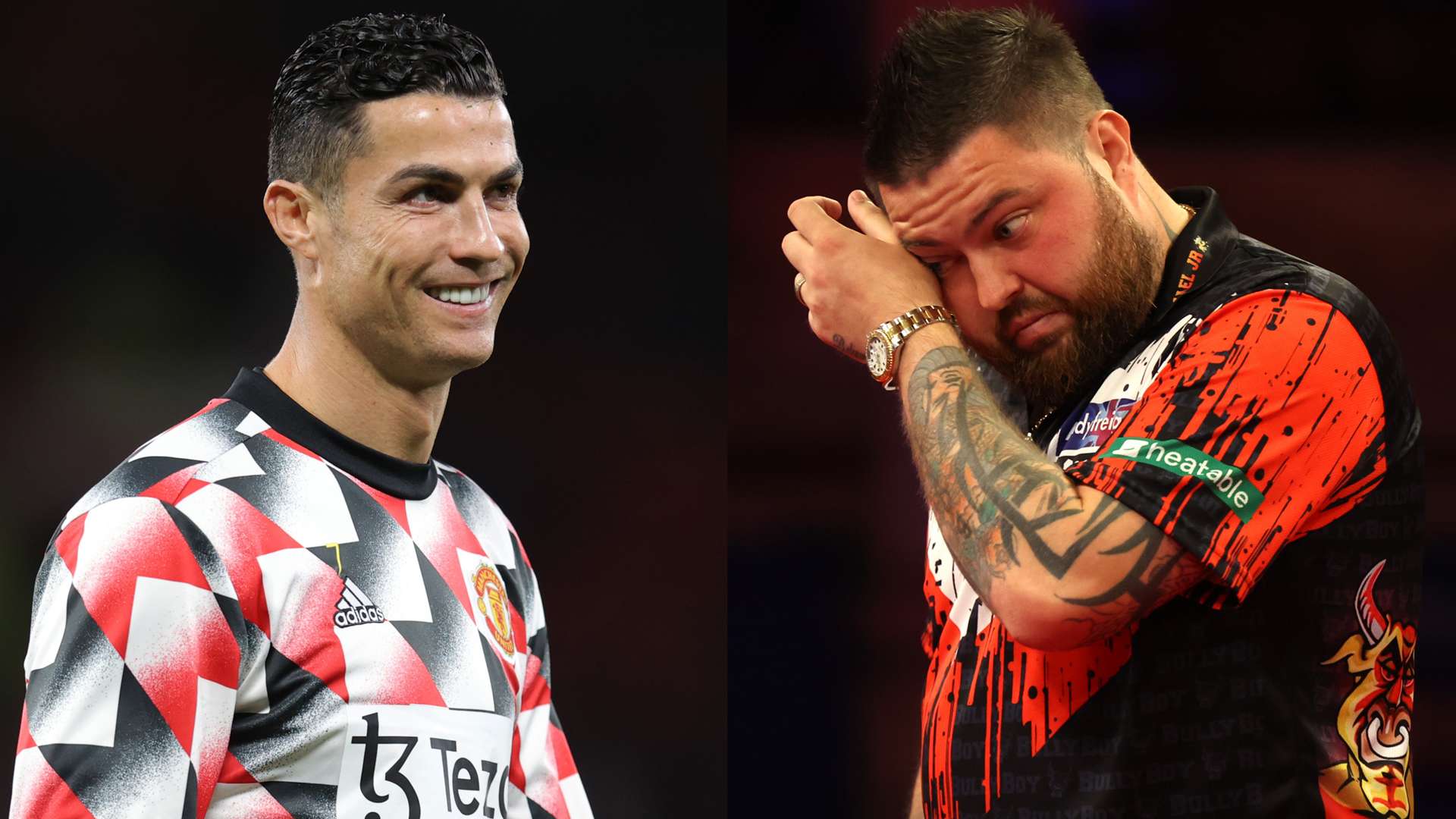 Ronaldo ‘hissy fit’ ruined Man Utd experience for darts champ  