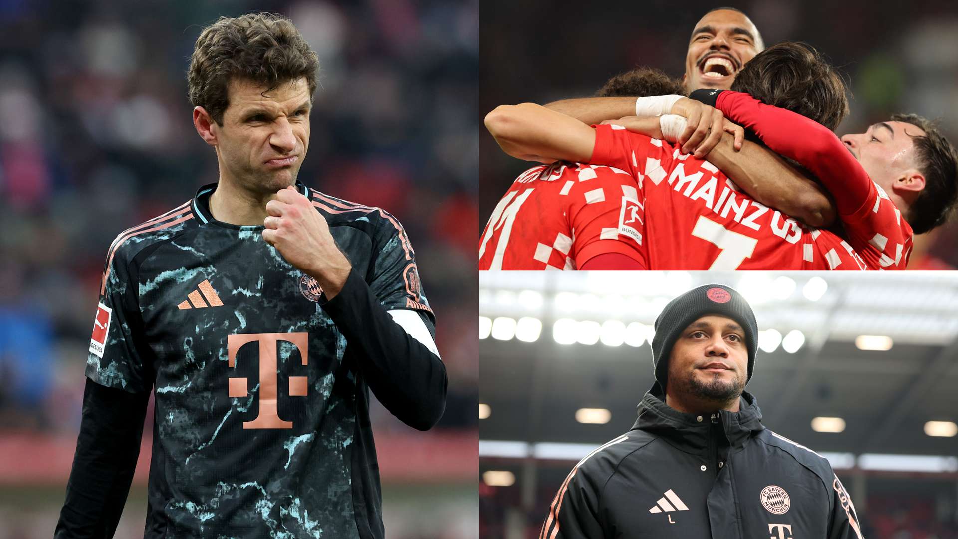 Kane badly missed as toothless Bayern beaten by Mainz  