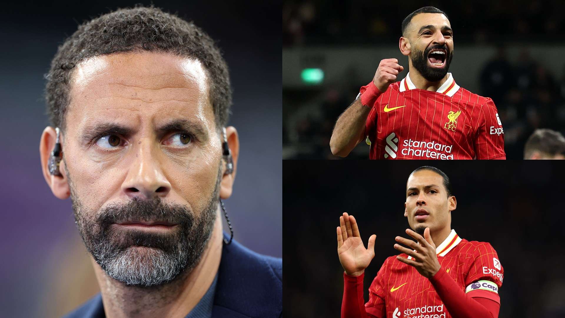 Ferdinand names FOUR Liverpool stars in PL XI of 24-25  