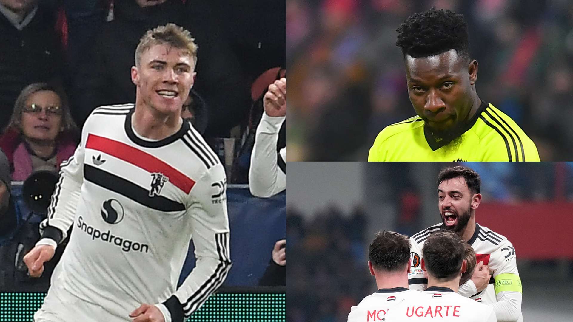 Hojlund double bails out blundering Onana  