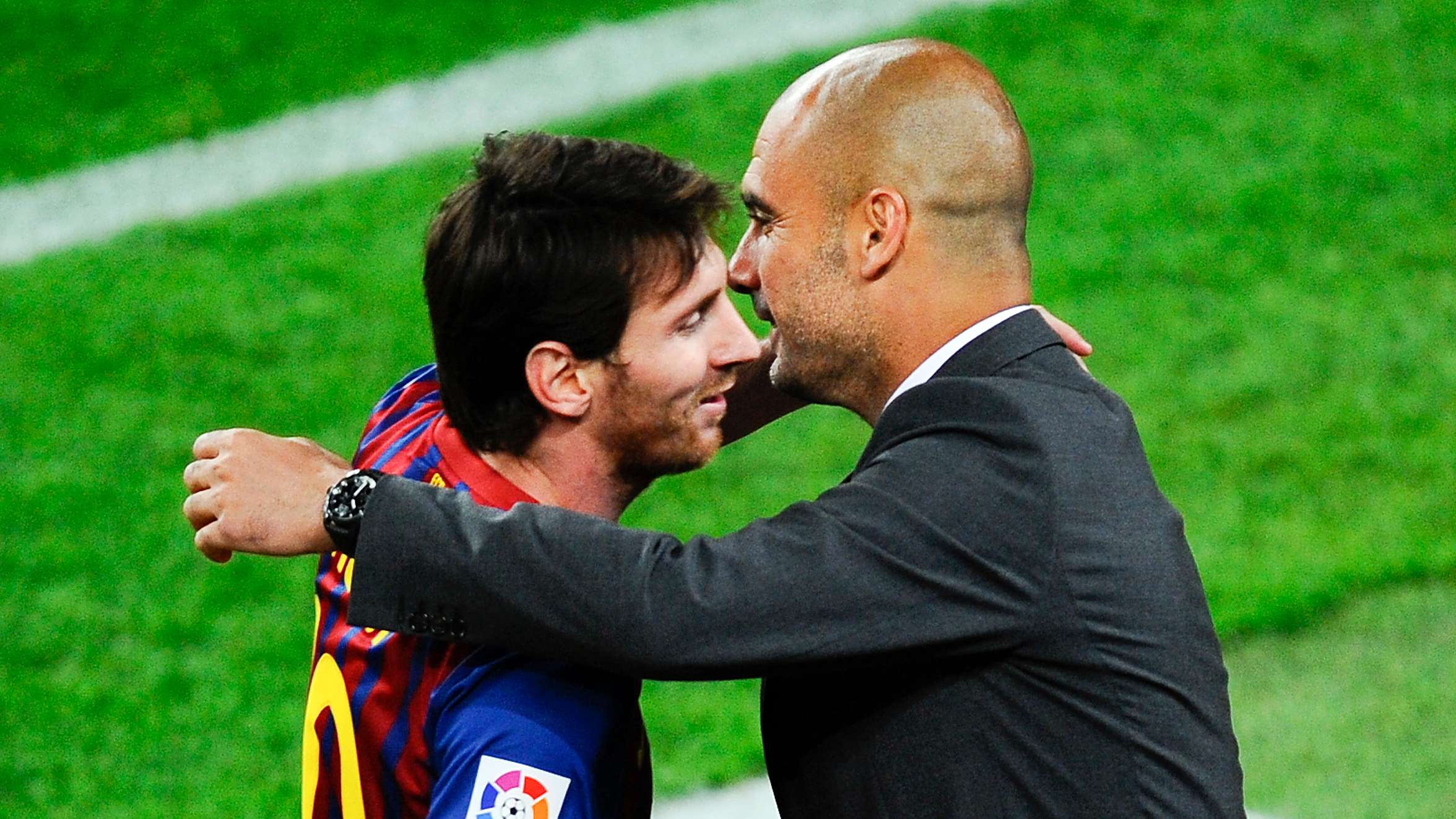 Guardiola fires back at claims he won at Barca 'because of Messi'  