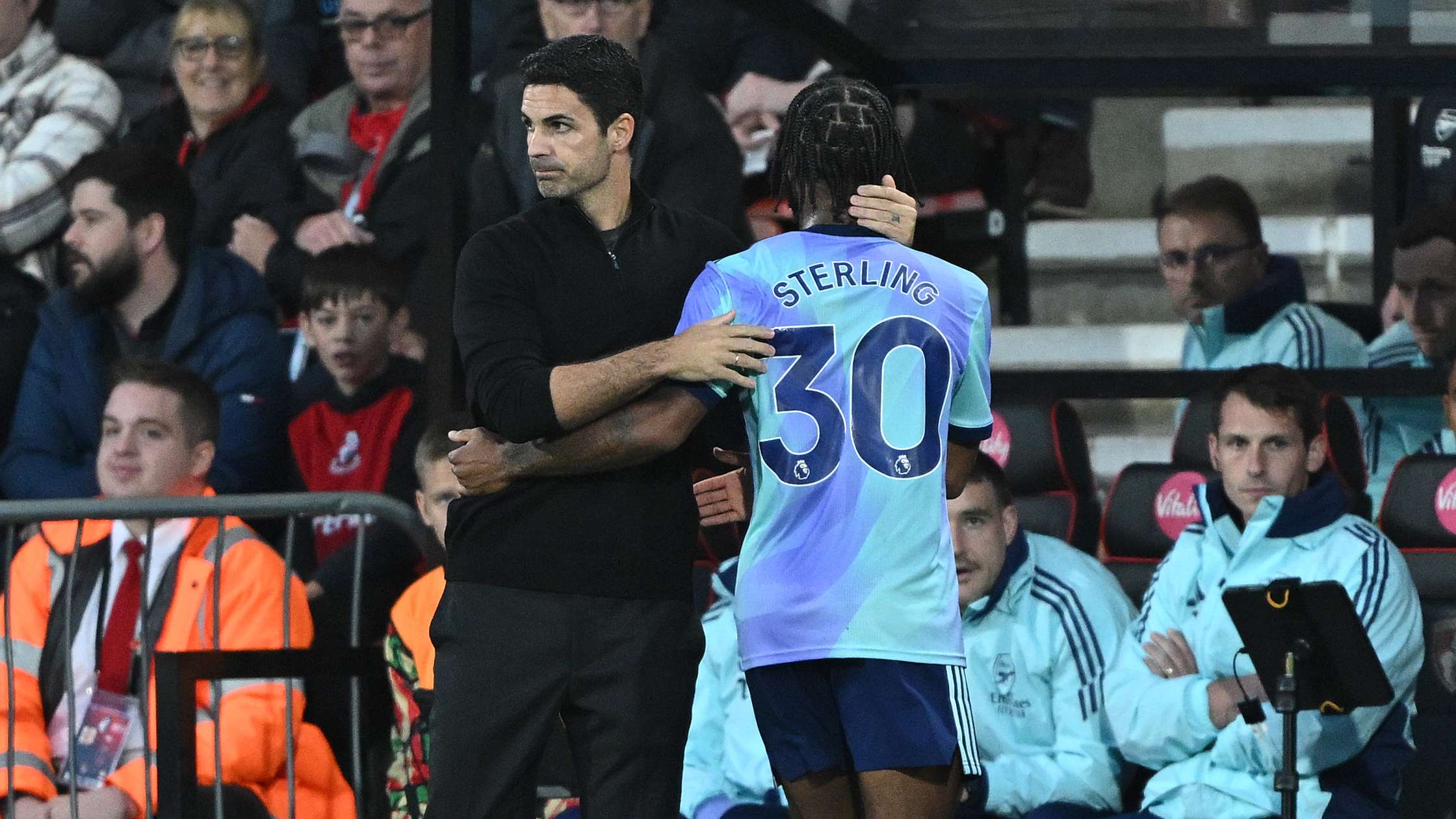 Arteta explains Sterling's lack of Arsenal minutes  