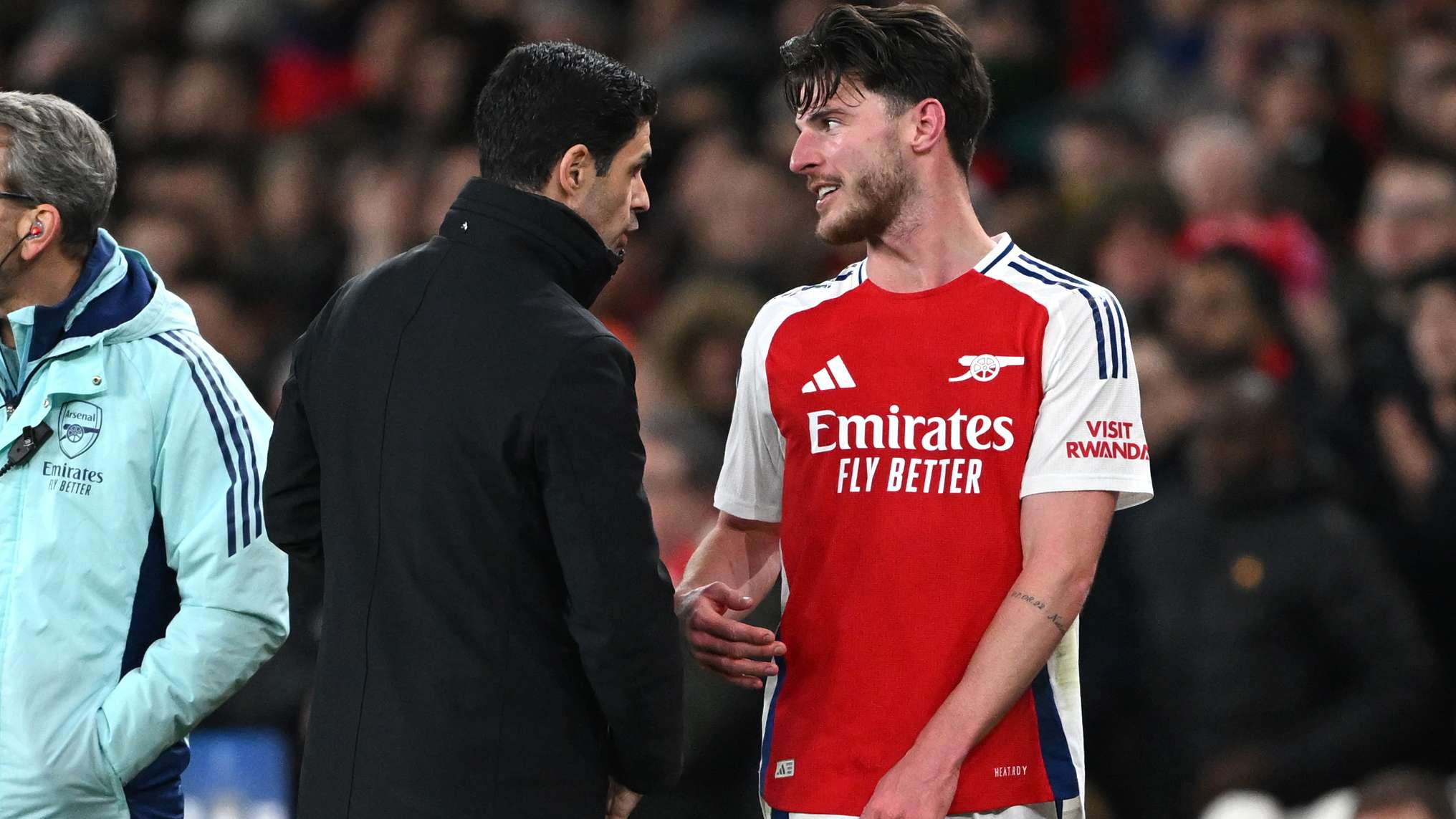 Arteta offers worrying Rice update after Everton draw  