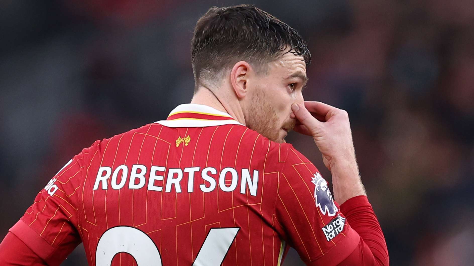 'Absolutely braindead' - Robertson savaged by Liverpool fans  