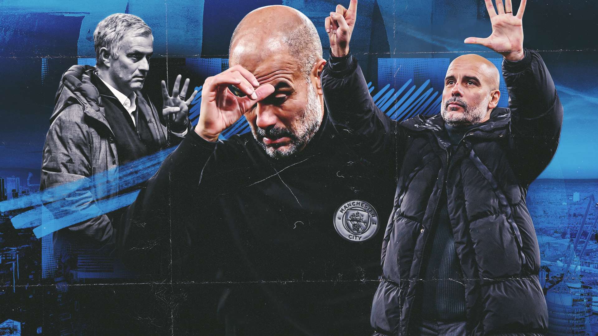 Finger-pointing Guardiola is morphing into Mourinho  