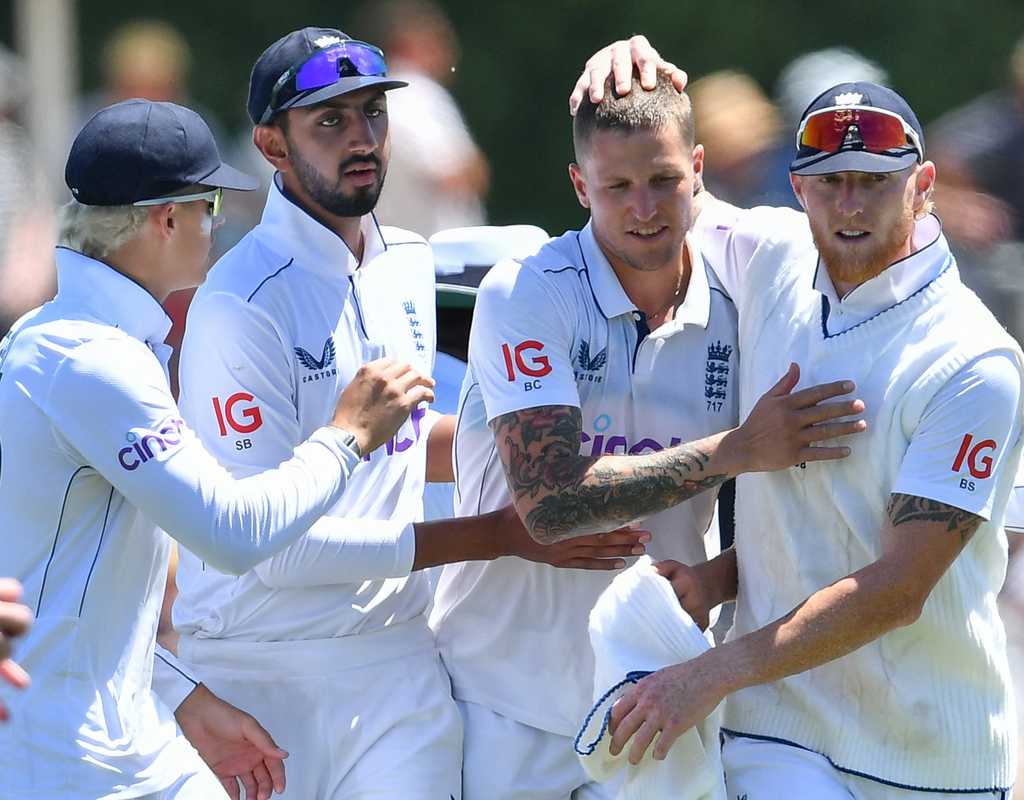 England go 1-0 up after Carse picks career-best Test figures  